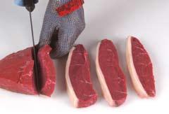 both muscles are cut into steaks of the required weight.