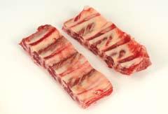 Quality Standard beef - Steaks and Daubes Beef Back Ribs - 2 bone Rack EBLEX Code: Fore rib B014 Beef