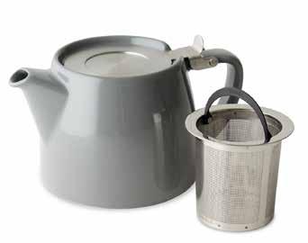 This teapot is also ideal for use with tea bags.