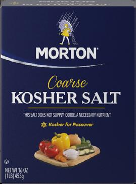 Ingredients: 2 gallons water 2 cups Morton Kosher Salt, plus more to