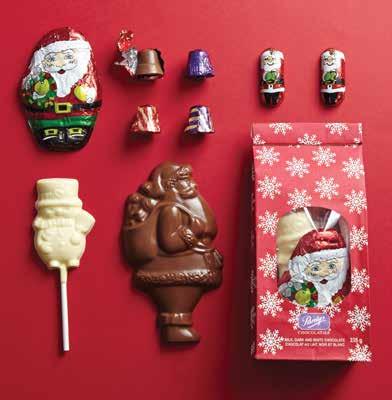 Pick from milk chocolate, dark chocolate with crunchy crisps or white chocolate with Ting-a-Ling peppermint candy
