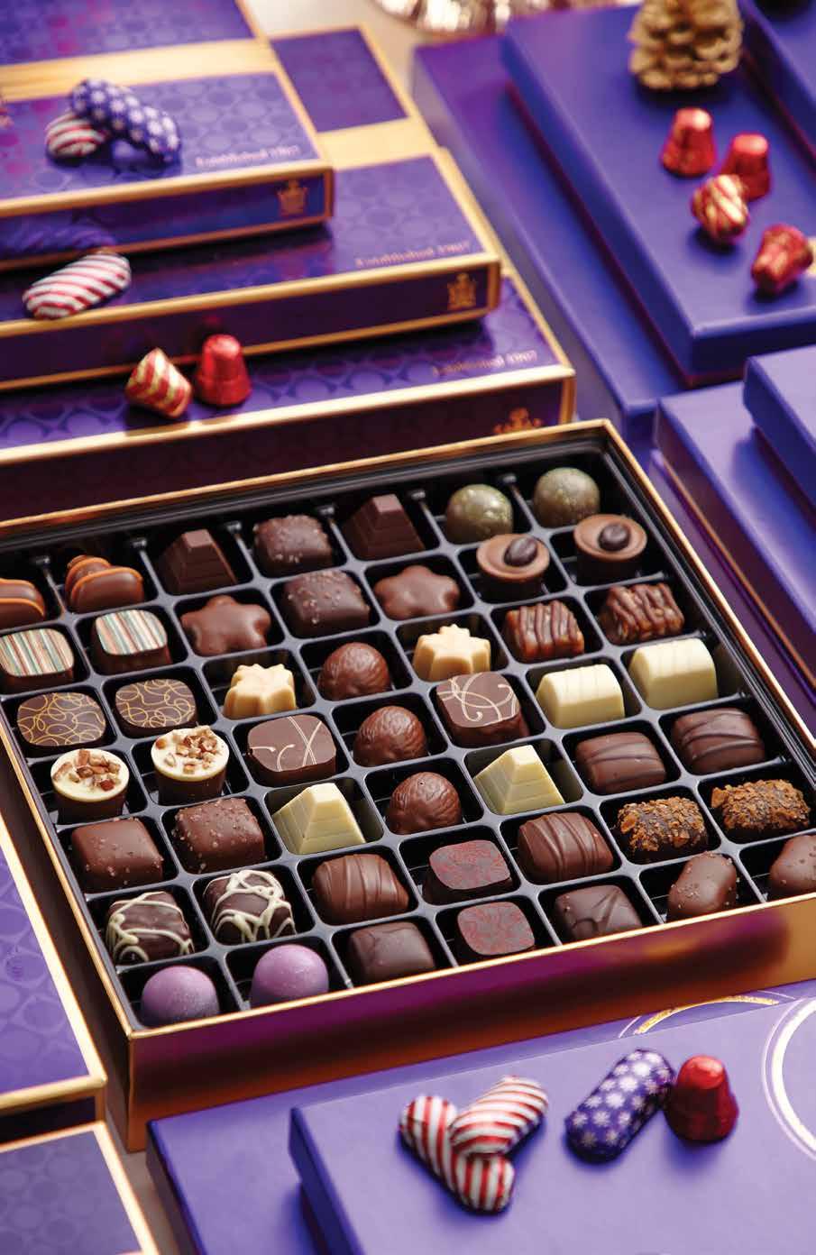 Classics A holly jolly collection of party-ready chocolates, made with love, tasty