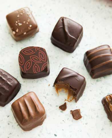 chocolate and feature tasty ingredients like pecans,