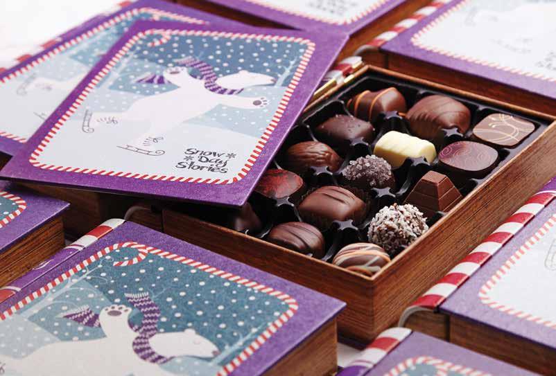 Includes a selection of some of our most-shared and bestloved chocolates, all crafted from