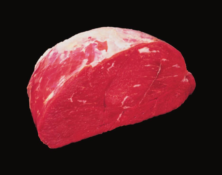 BEEF ROUND TIP ROAST SIRLOIN TIP ROAST This economical boneless roast with no waste is lean with a good nutrition profile.