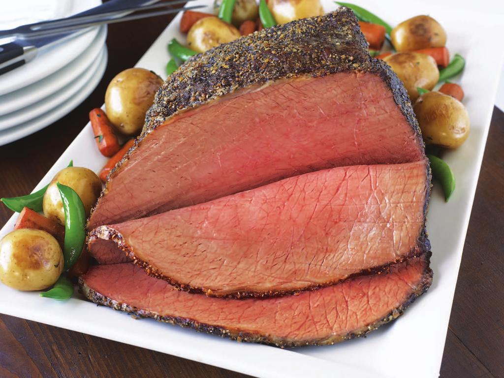 BEEF TOP ROUND ROAST COOKING METHOD OVEN ROASTING Beef Top Round Roast Heat oven to 325 F. Place roast on rack in shallow roasting pan. Do not add water or cover.