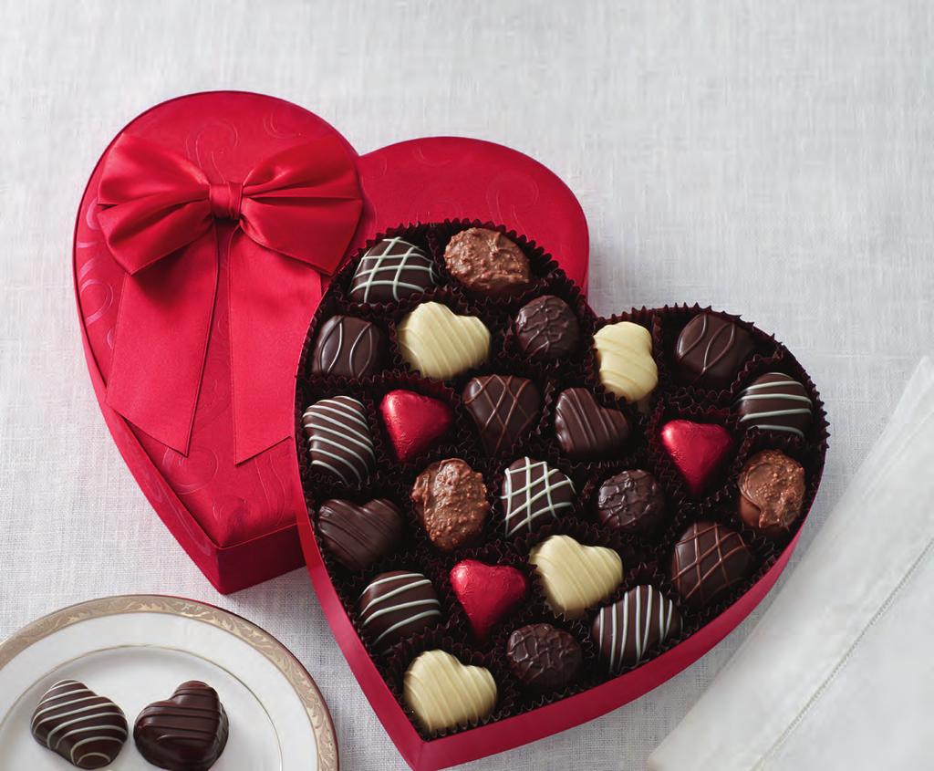 P.O. Box 93024 Long Beach, CA 90809-3024 PRSRT STD U.S. POSTAGE PAID SEE S CANDIES ACCT. #: KEY: Share the happiness #SeesCandies Gifts They ll Adore Satin Truffle Heart A premium gift.