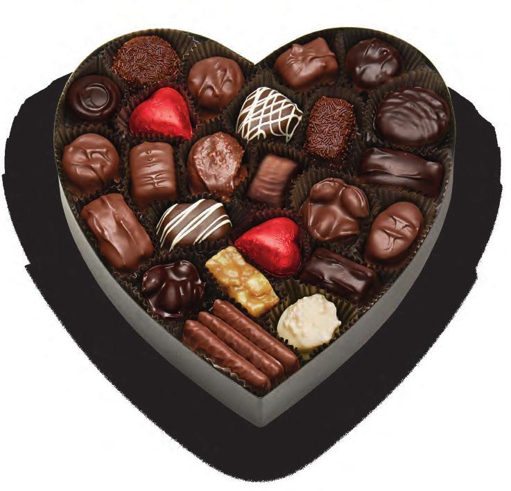 confections, including truffles, chews, crunchy nuts and brittles.