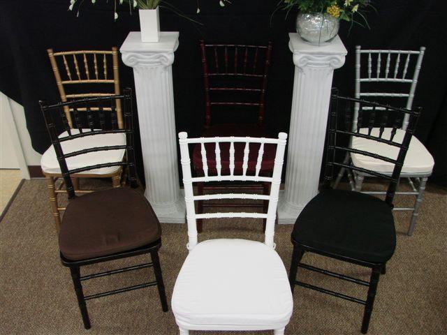 Chivari Chairs Pictured above Available