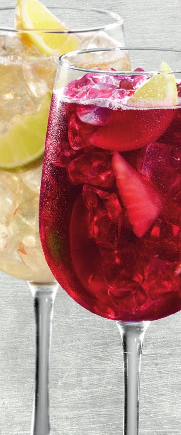 A delicious house-made red sangria made with Original House Wine