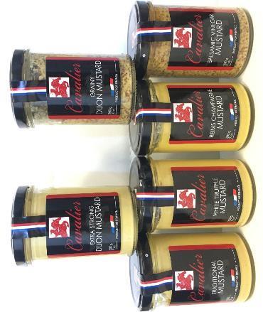 Mustards & Condiments Detail & Unit UPC s Per Cavalier Balsamic