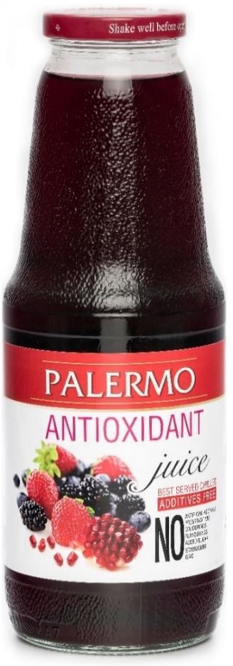 40 110 594 Palermo 100% Tart Cherry Juice