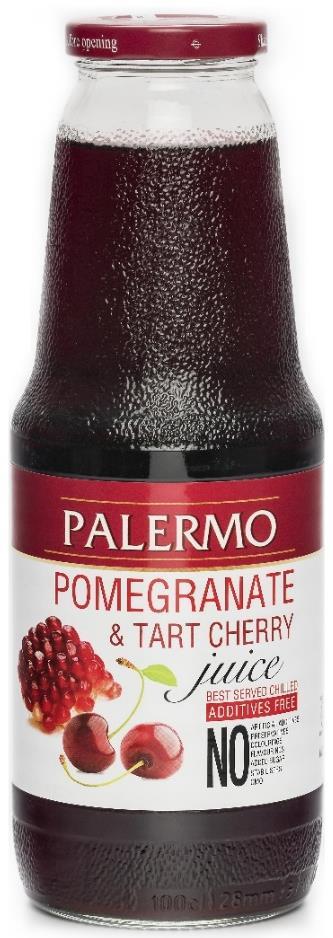 40 110 595 Palermo 100% Antioxidant Juice