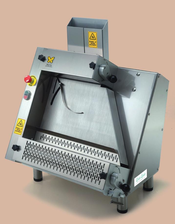 LLKFRS51 HEAVY DUTY This heavy duty pizza former roller is fully stainless steel; designed and constructed to flatten and extend large quantities of pizza dough to a desired and precise thickness.