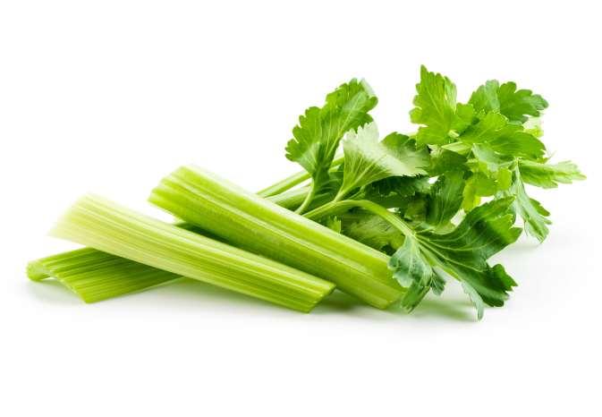 CRUNCHY CELERY All parts of the celery, including the stalk, leaves and