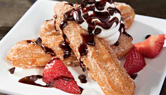 dessert options only available with purchase of a buffet churro party station... NEW!