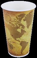 PAPER HOT CUPS & LIDS Karat paper hot cups and lids are perfect for morning coffee or evening tea with their durable poly-lined interior and comfortable grip on the outside.