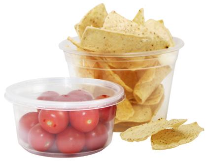 Paired with our one-size-fits-all lid, Karat PP deli containers and lids are the best packaging solution for all foods.