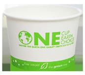 Karat Earth paper products feature a PLA lining, allowing them to be compostable where facilities exist.