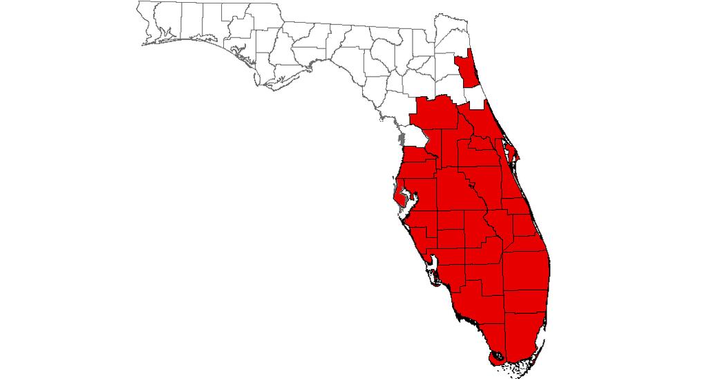How fast did the disease spread in Florida? It took less than 3 years for HLB to spread through most of the citrus growing regions of the state.