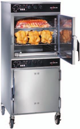 Full-size sheet pans DIMENSIONS: 40-3/16" x 22-1/2" x 31-5/8" (1021mm x 572mm x 802mm) Double Compartment Ovens: PAN CAPACITY**: 1767-SK 100