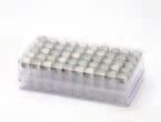 Storageboxes from Polystyrol for 50 vials 1 Storagebox