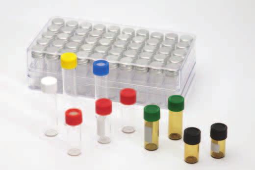 1 ml / 2 ml / 3 ml / 4 ml Glass vials Deepfreeze vials glass and plastic Our vials from white- or brownglass are autoclavable at +121 C and suitable for -20 C deepfreezing.