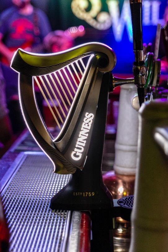 Beverage Standard Package 3 Hours $39 Per Person or 4 Hours $52 Per Person Tap Beer: Guinness, Tooheys New, Hahn Superdry Bottle Beer: Boags Premium Light White Wine: Pepperton Estate Sauvignon Blanc