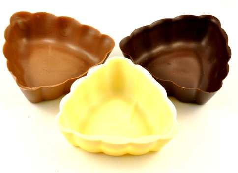 Our chocolate dessert cups are the perfect base, available in a