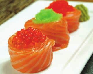sushi, which evolved into the present-day form around the Edo period (1603-1868).