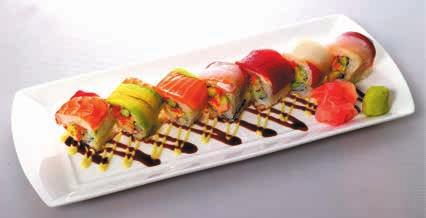 with shrimp roe PRESIDENT ROLL RM68 Special
