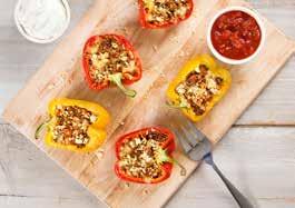 Bell peppers get their name because they have three