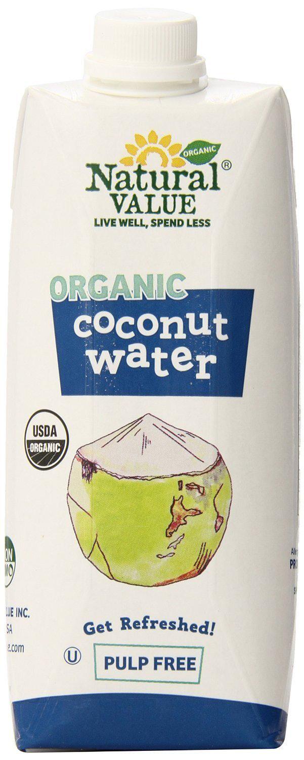 Organic Aseptic Coconut Water 4 Certified Organic 4 Non-GMO 4 Pulp Free 4 Product of the