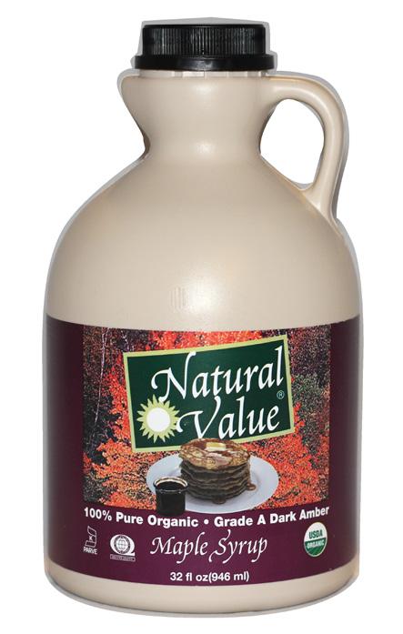 B Maple Syrup (glass) 100% PURE MAPLE SYRUP 706173-015031 12 / 12oz