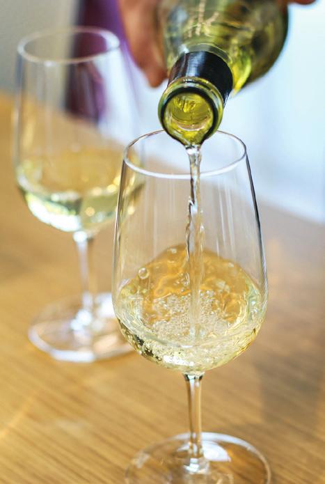 Laura s favorite Lake Michigan Vintner s wine is the 2016 Pinot Gris.