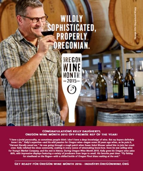 2016 DISTRIBUTOR REP CONTEST OREGON WINE MONTH REP OF THE YEAR CONTEST Two reps one on-premise and one offpremise will be recognized