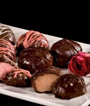 12 per box. Assortment consists of 3 each: Plain, Chocolate, Cappuccino, and Strawberry.