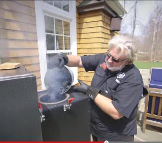 Lighting your Charcoal: Adding the Smoke: There is more than one way to fire up your smoker. Here at Myron Mixon Smokers we find the easiest way is to use a chimney starter.