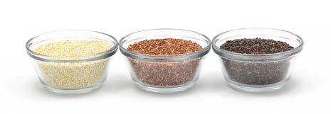 Quinoa Quinoa is a highly nutritious seed that is often confused for a grain. Quinoa is truly a seed, and a high protein one to boot.