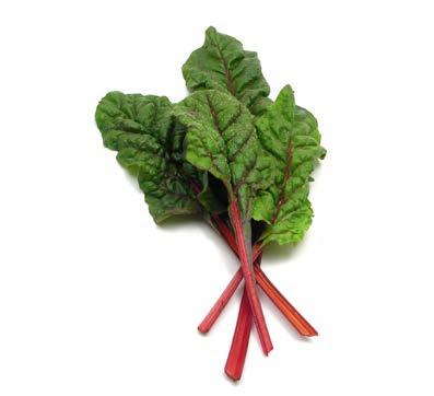 Swiss Chard Another powerhouse of a food, Swiss chard is a great source of fiber, calcium, potassium, vitamins A and C, beta carotene, lutein, and zeaxanthin.
