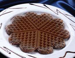 Recipes Chocolate Waffles Ingredients: 250g of plain flour 35g of unsweetened cocoa powder Topping suggestions Once you have made your waffles it s time to add some exciting toppings.