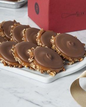 95 Pralines & Bear Claws Box contains a combination of our World Famous Pralines and creamy Milk