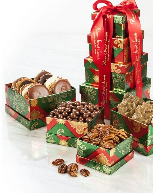 hern SHARE SOME pitality Holiday Jewels Gift Tower Our best-selling tower is jewel toned and impressive.