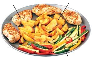 Chicken Breast Sliced Potatoes Dishes for Rice,