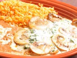 Served with rice or beans, flour tortillas and steamed vegetables 10.