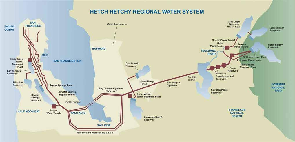 Hetch Hetchy Regional Water System Tesla UV Treatment Facility Delivering drinking water every day to 2.