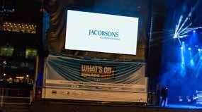 at Jacobsons presented the award for