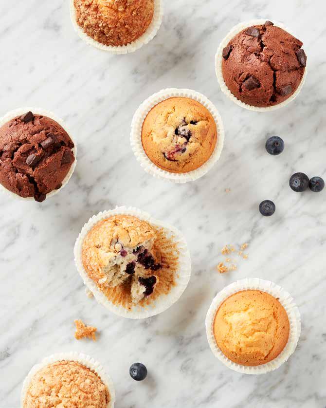 Numerous variations... MUFFINS A worthwhile cake that is easy to bake.
