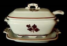 Tureen with Ladle, 4 pieces.