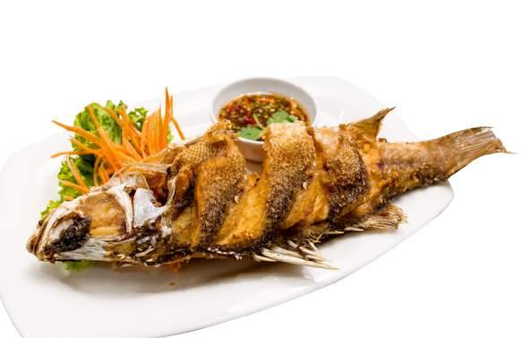 90 Grill BBQ pork ribs, signature sauce served with chips 50. Tom Yum Soft Shell Crab... $27.